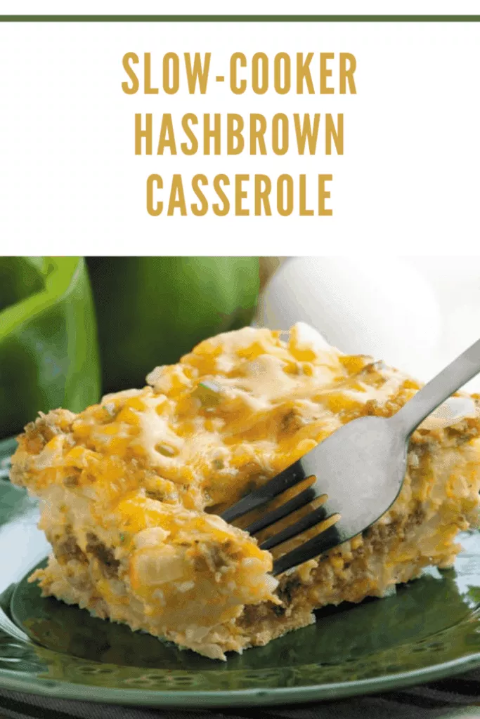 slow cooker hashbrown casserole