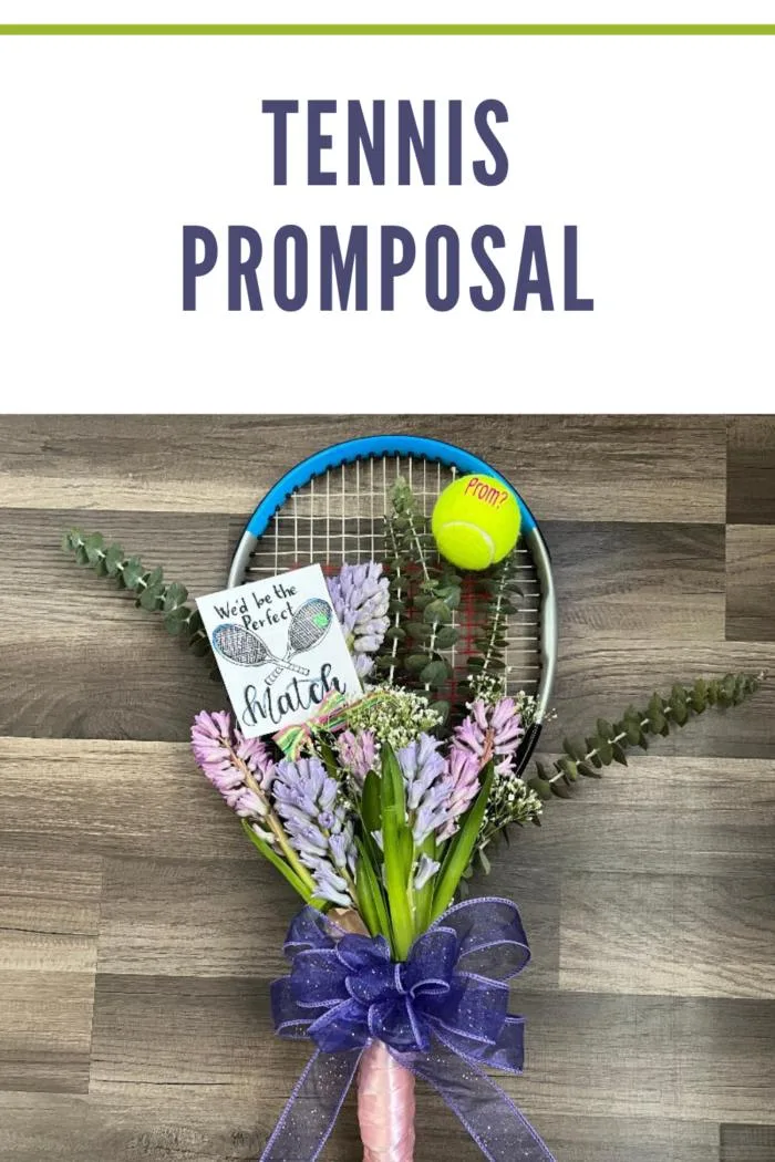 tennis promposal perfect Match