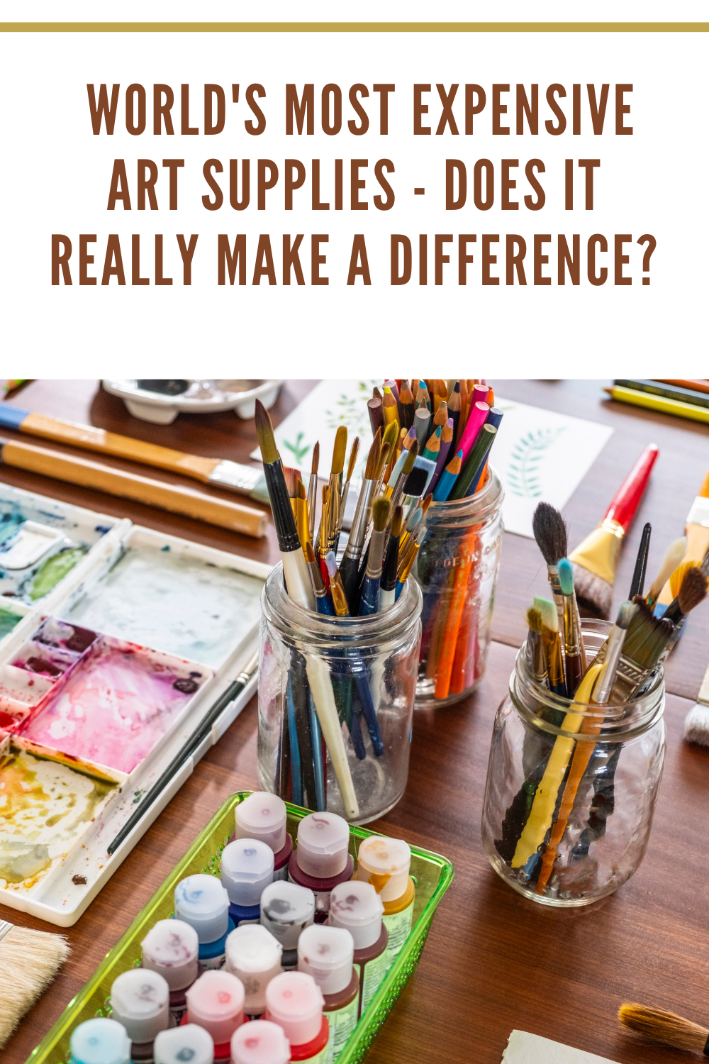 Why Are Art Supplies So Expensive - MNaitoDesigns - Keeping it