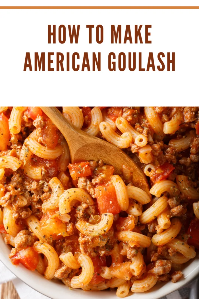 american goulash close up