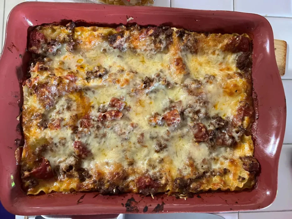 homemade lasagna