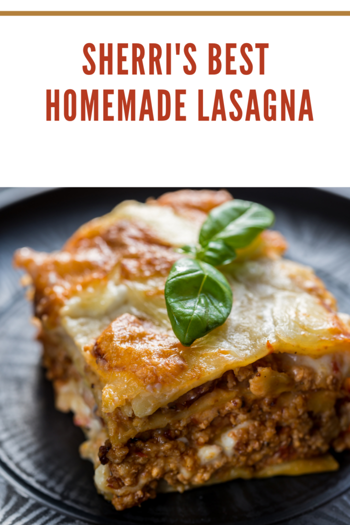 The Best Homemade Lasagna Recipe • Mommys Memorandum