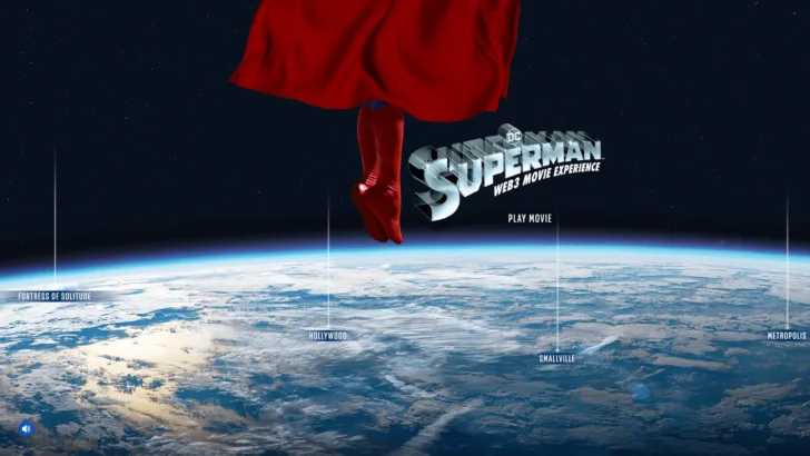 SUPERMAN WEB3 MOVIE EXPERIENCE