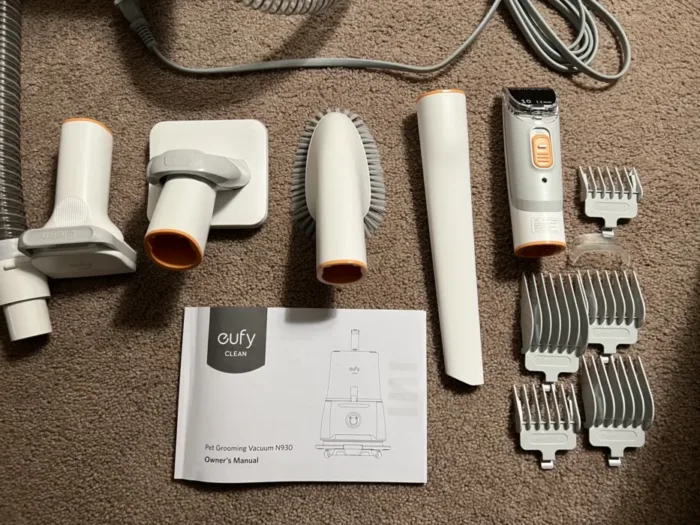 eufy pet grooming kit attachments