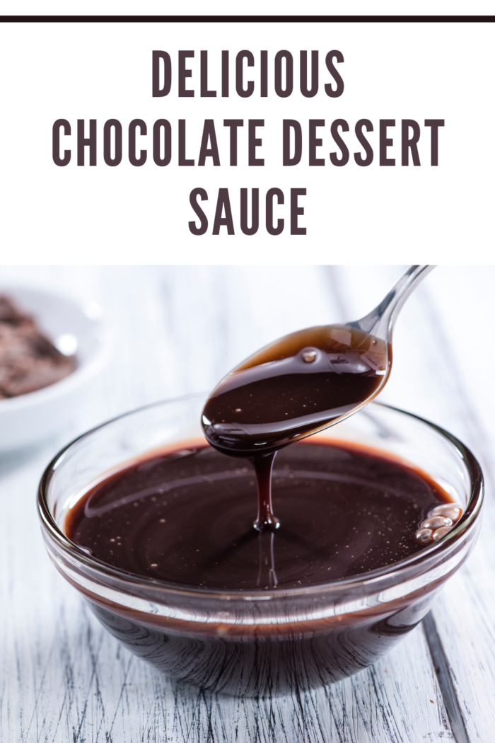 chocolate dessert sauce