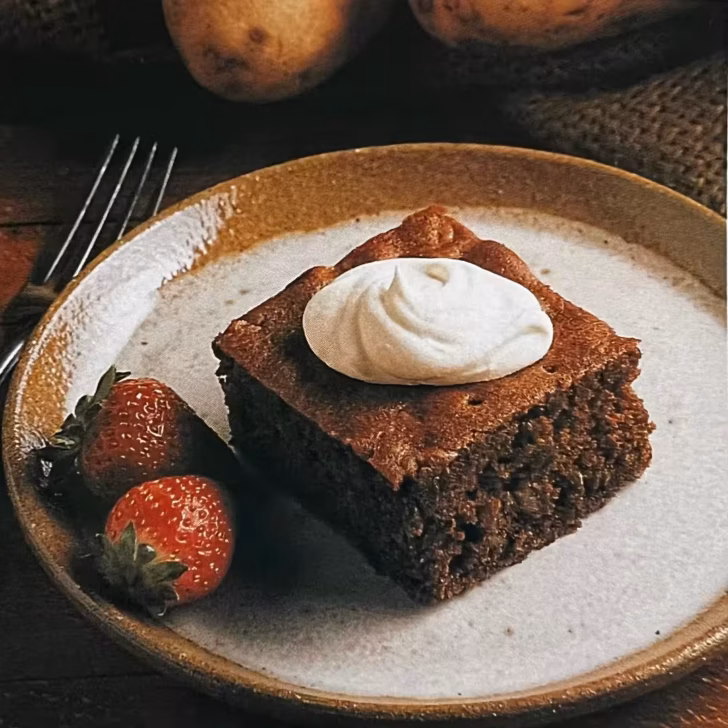 idaho chocolate potato cake