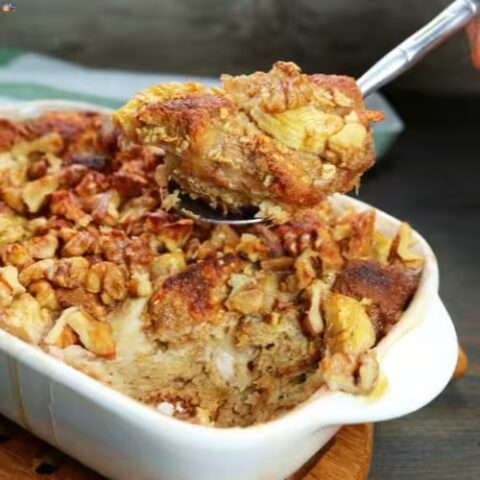 Banana Bread Pudding Recipe