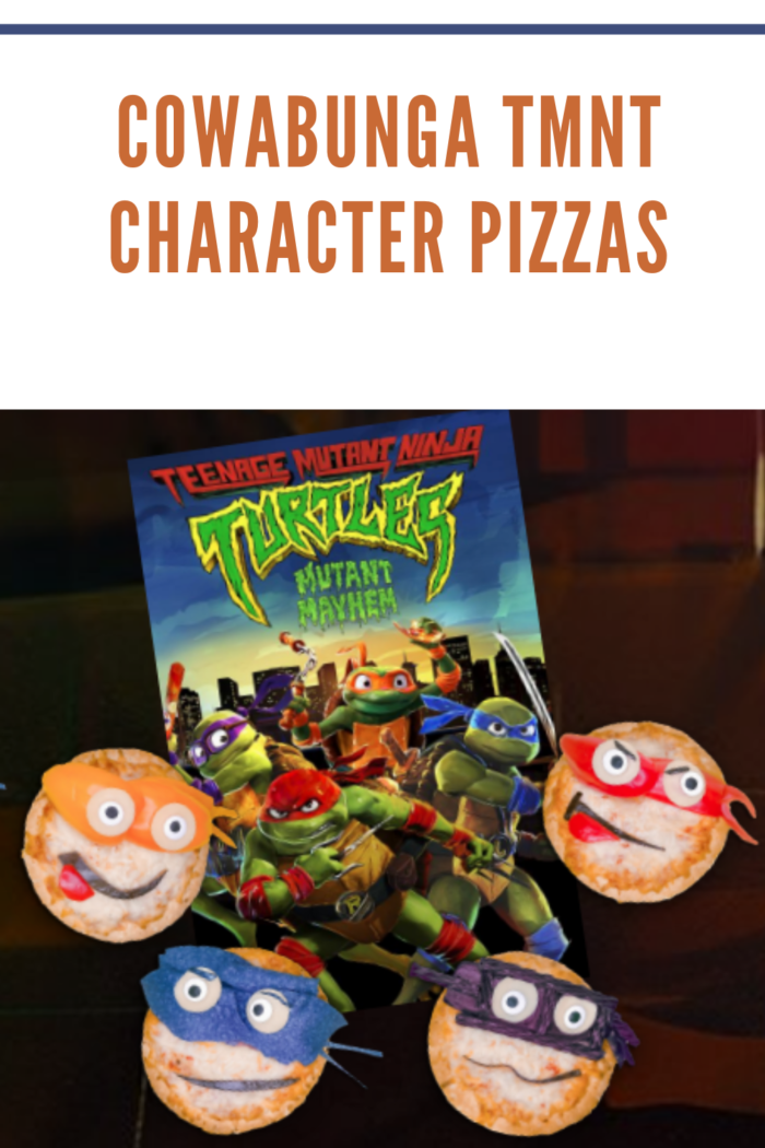 Cowabunga TMNT Character Pizzas