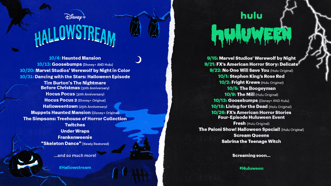 huluween and hallowstream