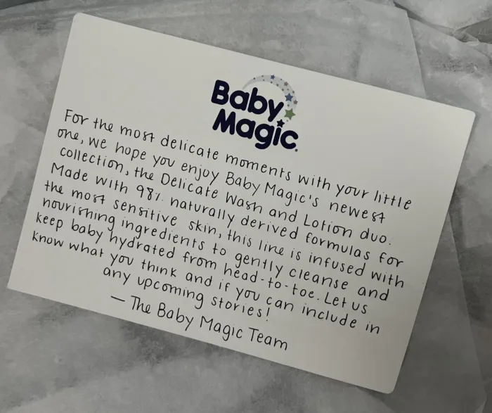 baby magic delicate wash and lotion