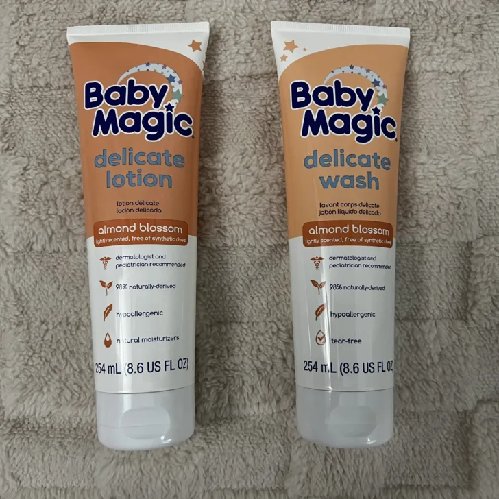 baby magic delicate wash and lotion duo