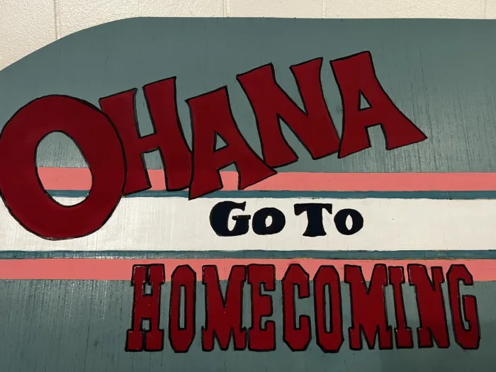 'Ohana Go to Hoco' Surfboard proposal 