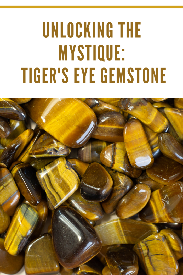 Natural mineral gem stone Tiger's eye Tigers eye, Tiger eye gemstone Narrow focus line, shallow depth of field