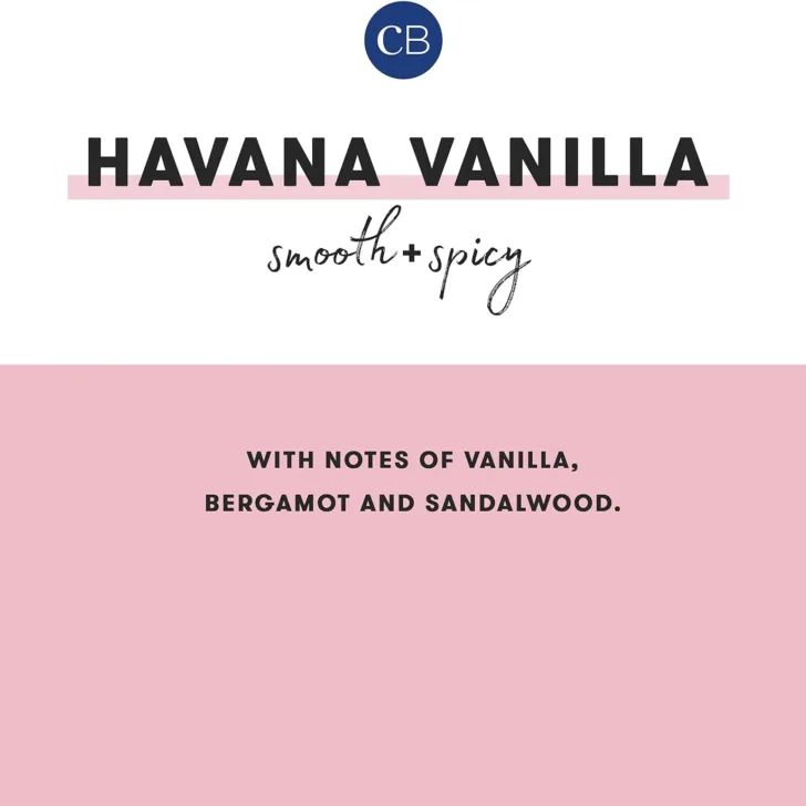 havana vanilla fragrance profile