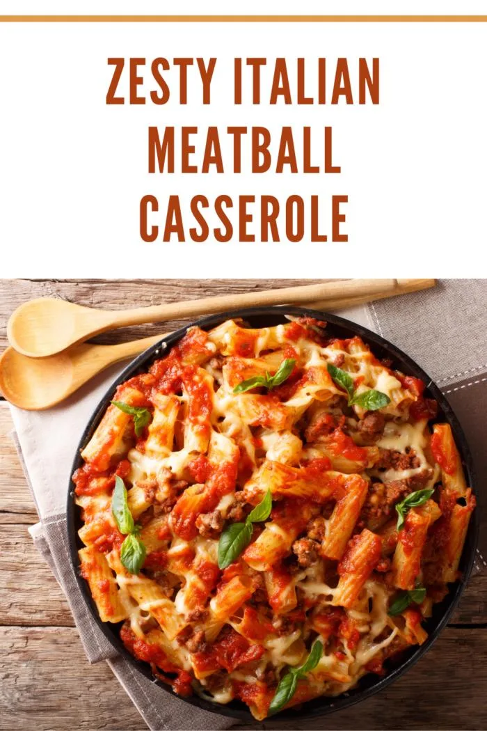 ziti meatball casserole