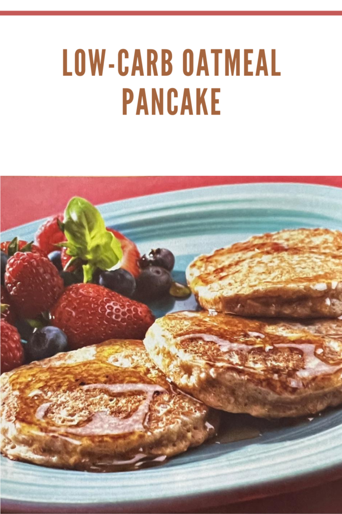 Low-Carb Oatmeal Pancake