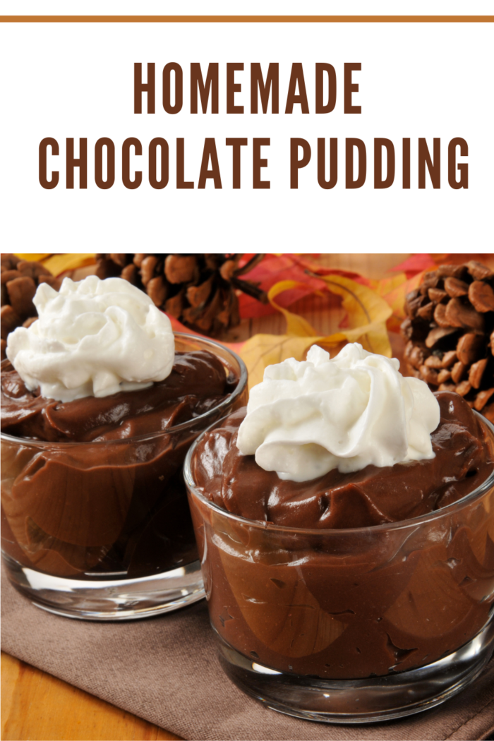 small chocolate puddings