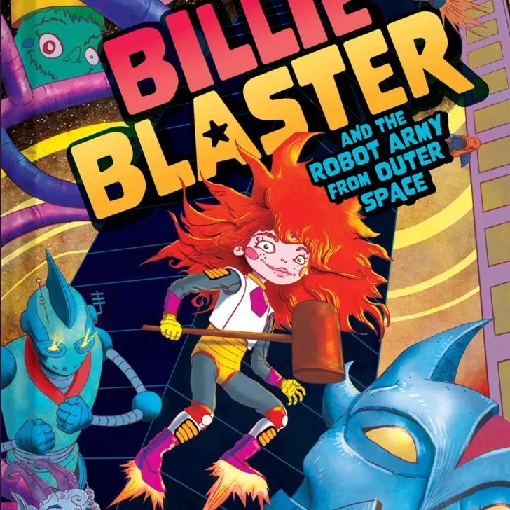 billie blaster and the robot from outer space