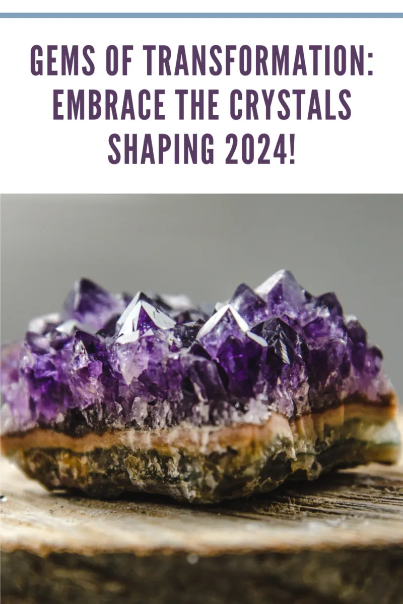 Crystals Of 2024 Your Year Your Energy Mommy S Memorandum   Raw Amethyst Rock With Reflection On Natural Wood Crystal Amethystist 800x1200 