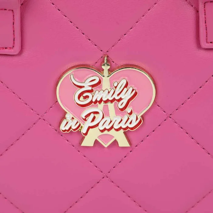 emily in paris logo on purse