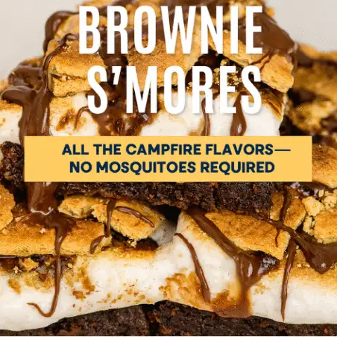 Ooey-Gooey Brownie Smores Recipe
