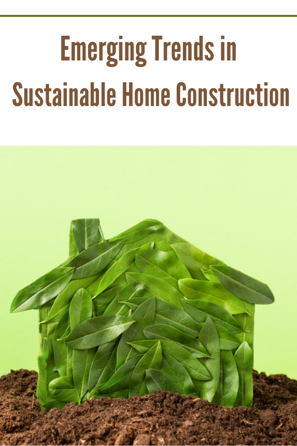 Modern sustainable home construction featuring eco-friendly materials, and energy-efficient design.