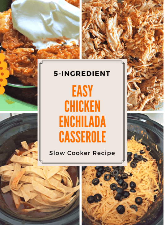 Easy Chicken Enchilada Casserole Recipe