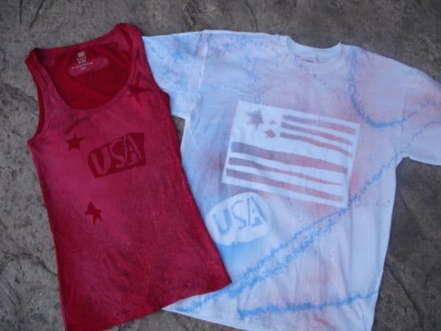 Make your own Fourth of July Shirts