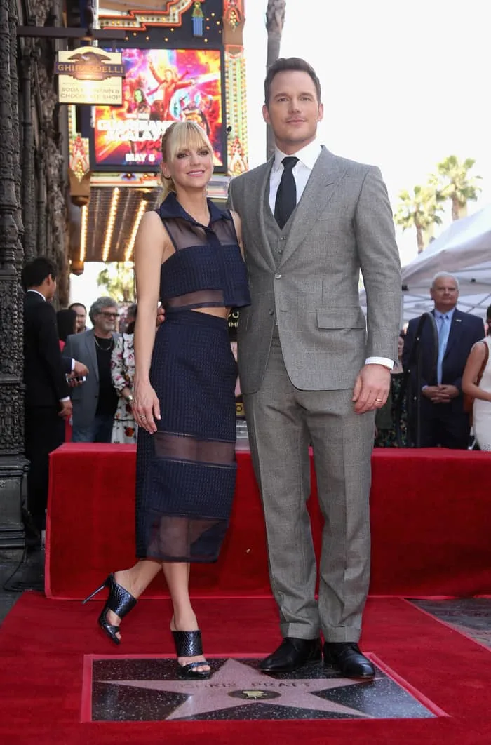 Chris Pratt Walk Of Fame Star Ceremony