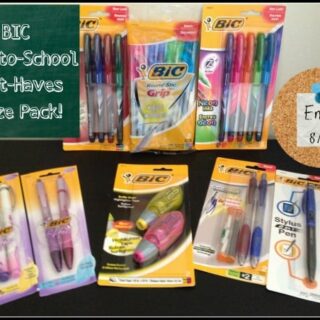 BIC Must-Have Back to School Supplies