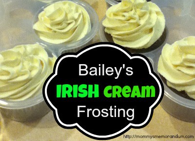 Bailey's Irish Cream Frosting Recipe