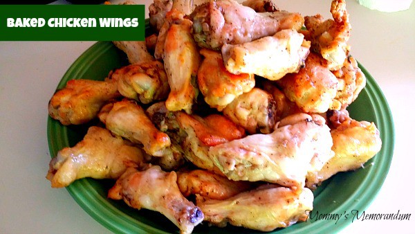 Baked Chicken Wings #Recipe