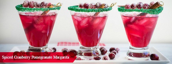 Bare Spiced Cranberry Margarita #Recipe
