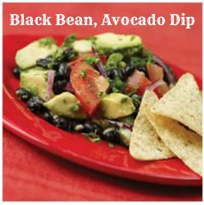 Black Bean, Avocado Dip #Recipe