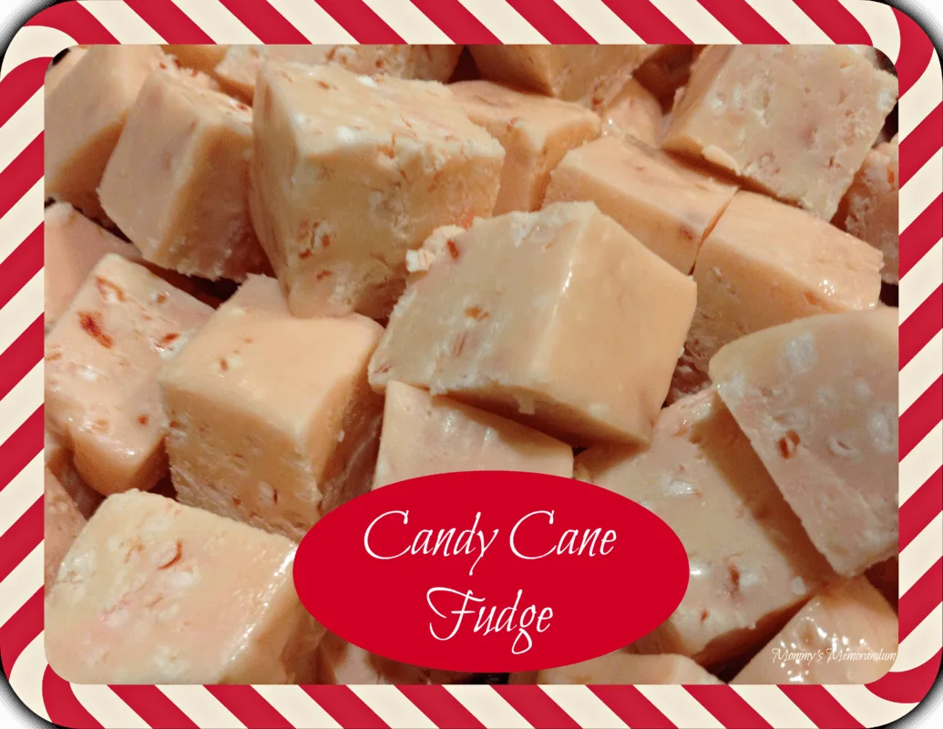 Candy Cane Fudge Recipe