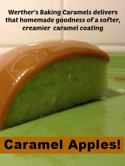 Caramel Apples Recipe #WerthersCaramel and #Caramel