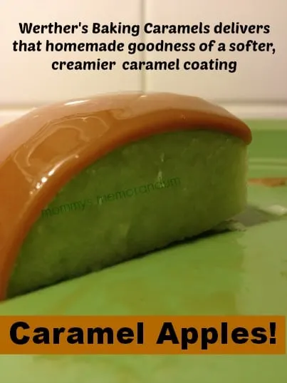 Caramel Apples Recipe #WerthersCaramel and #Caramel