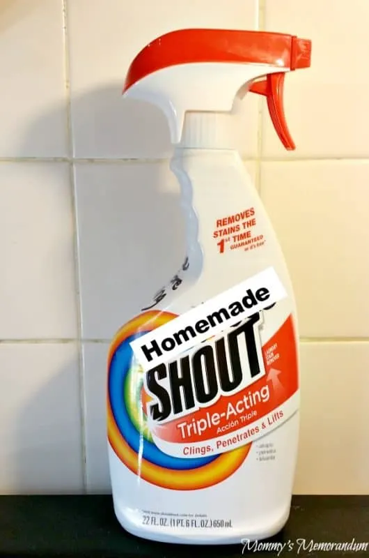 #DIY Homemade Shout in shout bottle