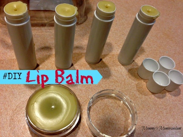#DIY Lip Balm Mommy's Memorndum