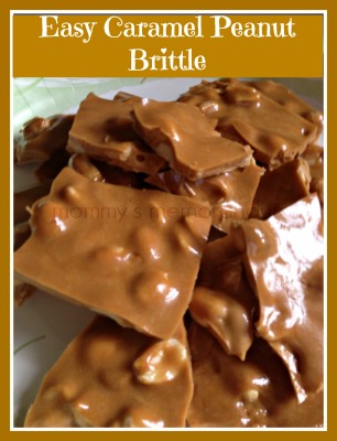 Easy Caramel Peanut Brittle #WerthersCaramel #Caramel