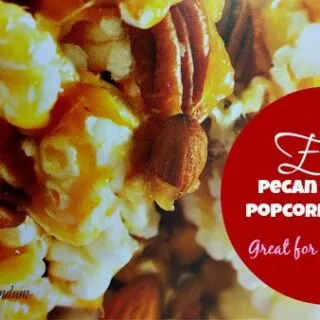 Easy Pecan Almond Popcorn Crunch #Recipe