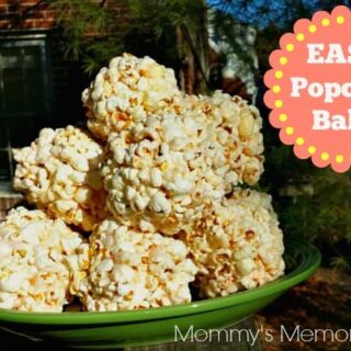 Easy Popcorn Balls #Recipe