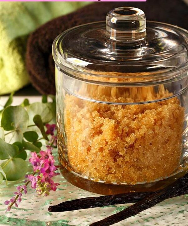 Easy Vanilla Body Scrub #Recipe