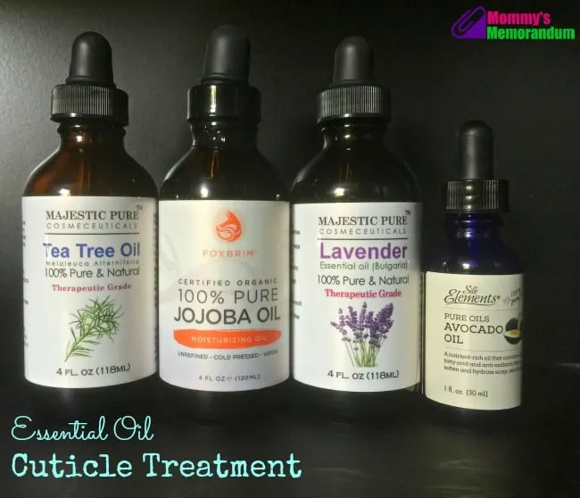 Essential Oil cuticle treatment