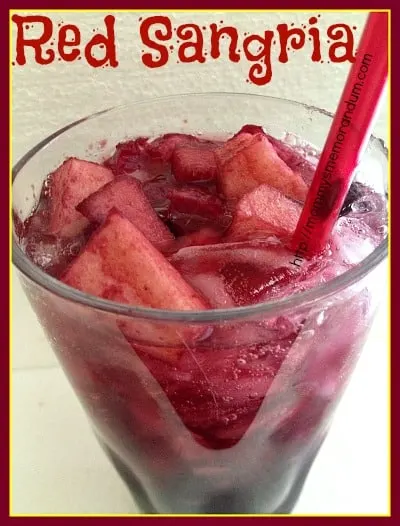 FRANCO ESPANOLAS RED SANGRIA #RECIPE