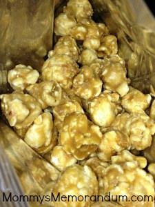 G.H. Cretors Carmel Nut Crunch gourmet popcorn