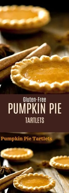 Gluten Free Pumpkin Pie Tartlets