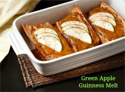 Green Apple Guinness Melt #Recipe #foodie #nom