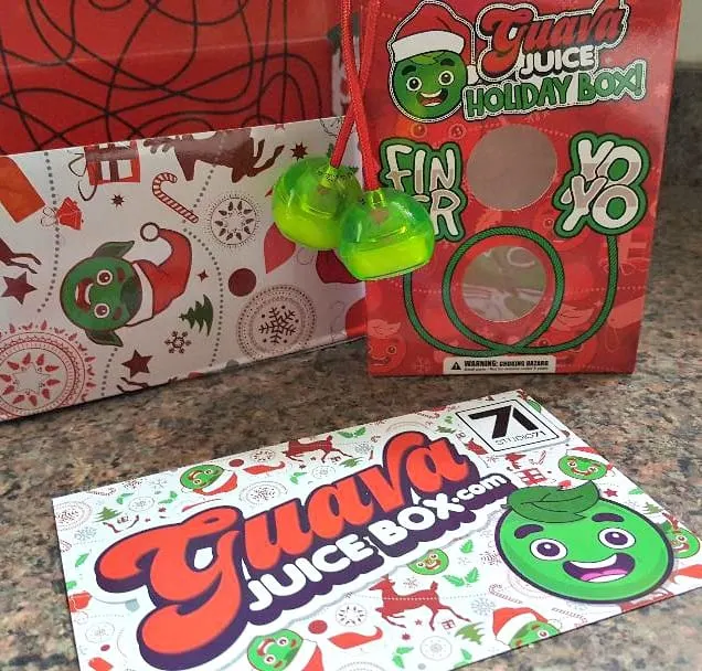Guava juice holiday box finger yo-yo