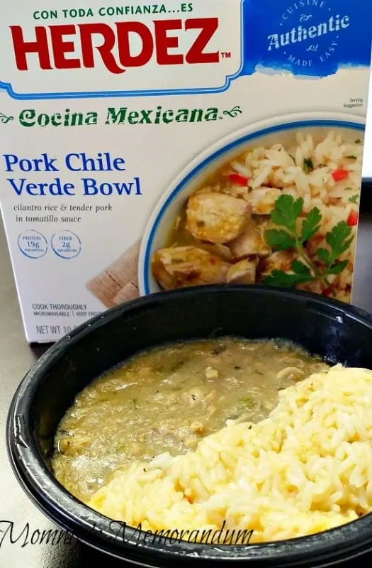 HERDEZ Pork Chile Verde Bowl